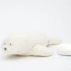 Peluche Luz-Sonido Seal Orgánico Moonie Polar