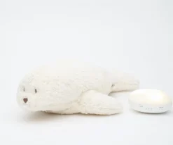 Peluche Luz-Sonido Seal Orgánico Moonie Polar