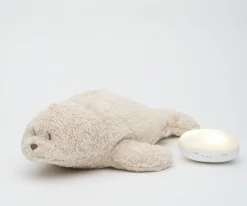 Peluche Luz-Sonido Seal Orgánico Moonie Sand