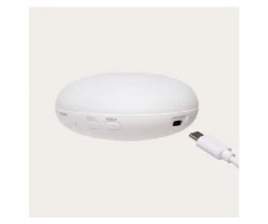 Peluche Luz-Sonido Seal Orgánico Moonie Gray