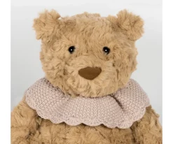 Peluche Plush Bear Tricot Pink