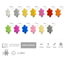 Piezas de Construcción Minis Tematic Unicornio