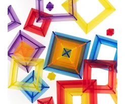 Pirámides Apilables Translúcidas 25 uds