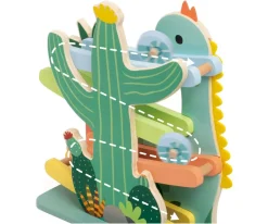 Pista de Canicas Dinosaurio