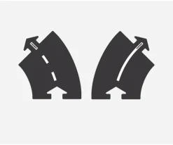 Pista de Coches Flexible 12 Piezas