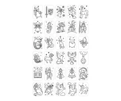 Plantillas KidyDraw Mini Érase Una Vez y Animales