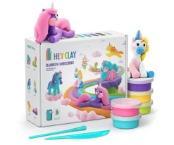 Plastilina Interactiva Unicornios Arco Iris (15 botes)