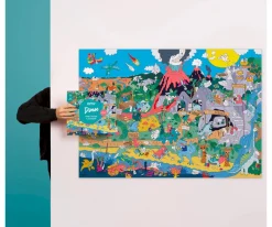 Póster XL Omy + Pegatinas Dinos