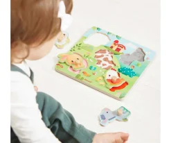 Puzle Encajable Táctil 5 Piezas Farmhouse