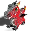Puzzle 3D Eugy Dragón Rojo