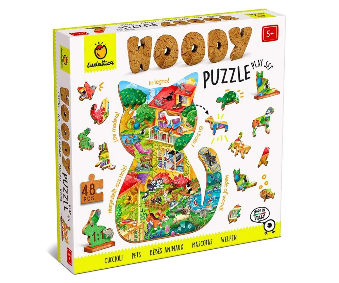 Puzzle de Madera Mascotas