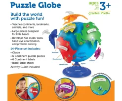 Puzzle Globo Terráqueo