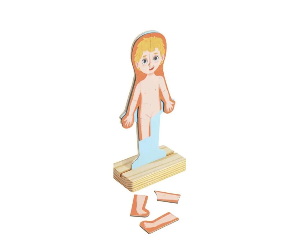 Puzzle Magnético del Cuerpo Humano