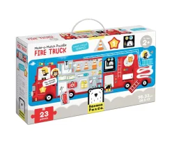 Puzzle Mix and Match Fire Truck