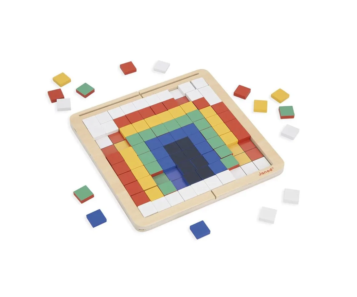 Puzzle Mosaico, Simetría y Codificación