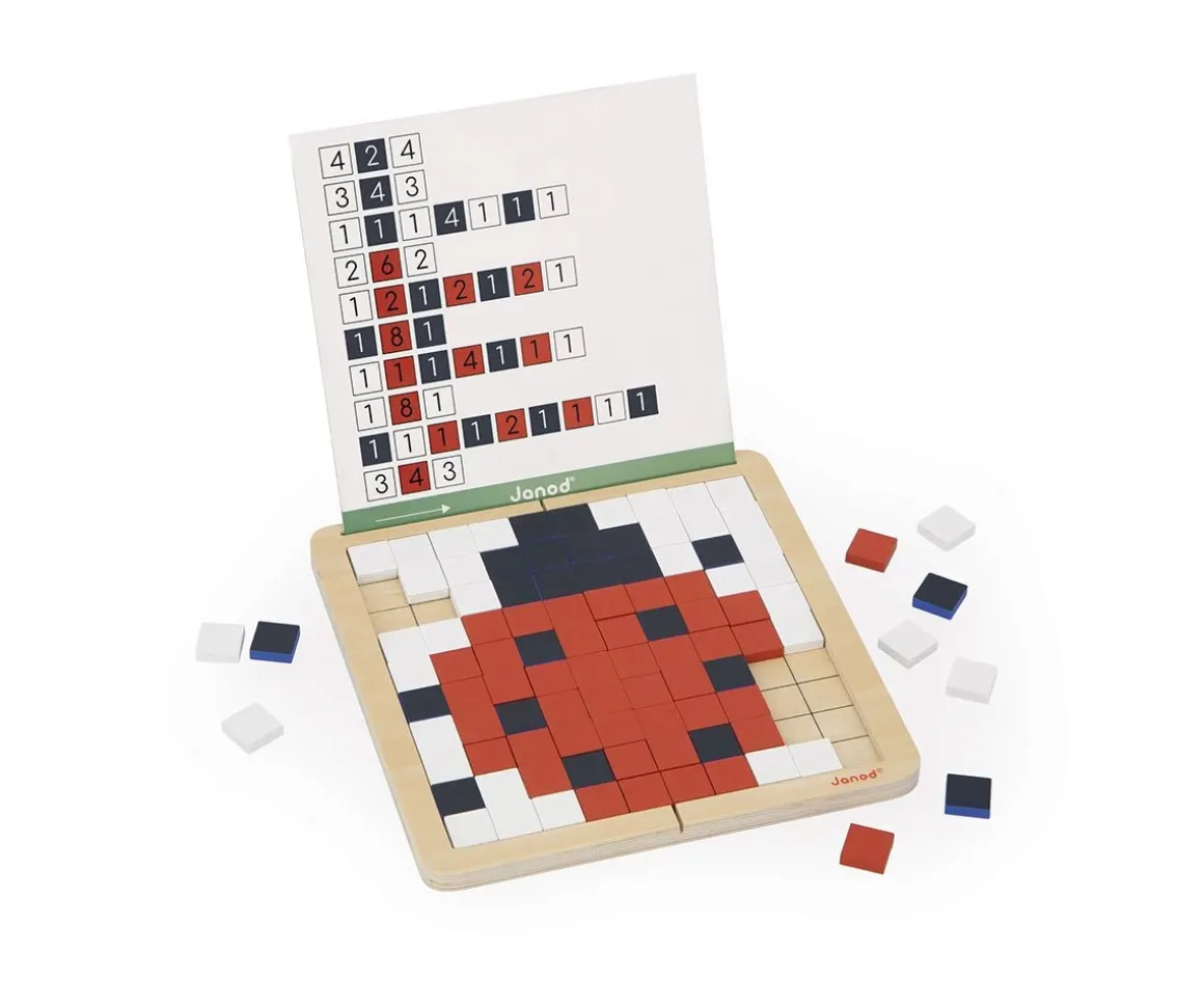 Puzzle Mosaico, Simetría y Codificación