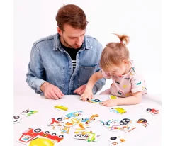 Puzzle Progressive Construction Vehicles