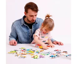 Puzzle Progressive Construction Vehicles