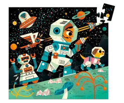 Puzzle Silueta Estación Espacial