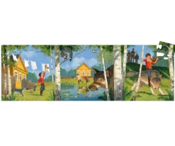 Puzzle Silueta Pedro y El Lobo