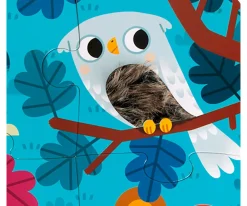 Puzzle Táctil Los Animales Del Bosque