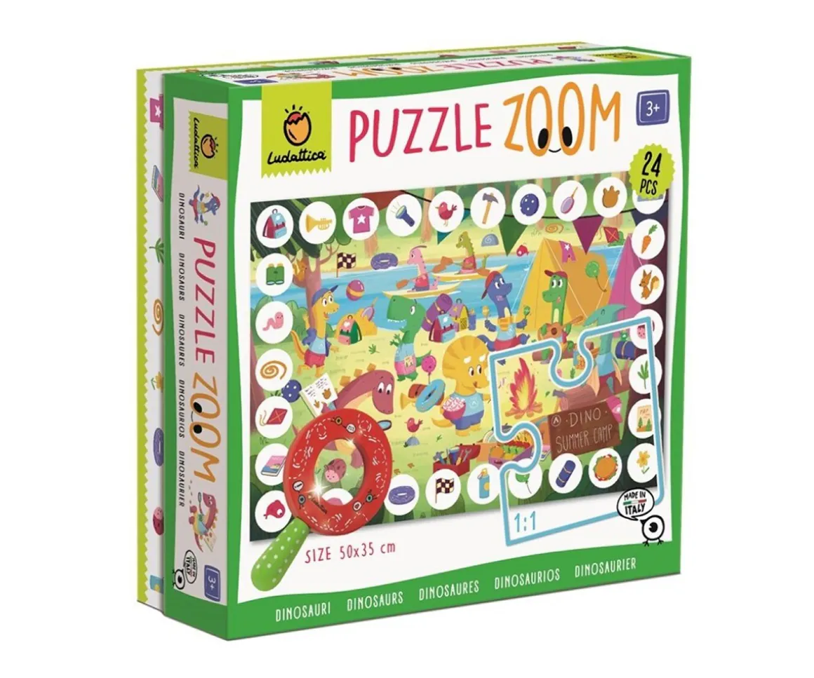Puzzle Zoom Dinosaurios