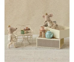 Ratones Gemelos Reales en Caja de Cerillas