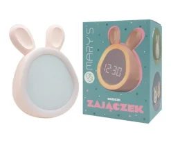 Reloj Despertador Infantil Conejito Rosa