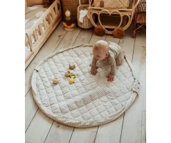 Saco Organic Noomad SOFT Reversible Play & Go Stripes Blue