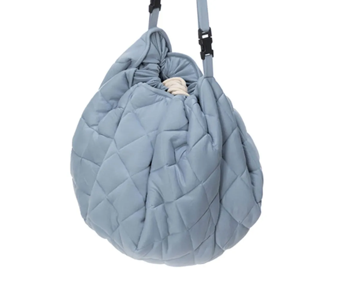 Saco Organic SOFT Reversible Play & Go Noomad Dusty Blue