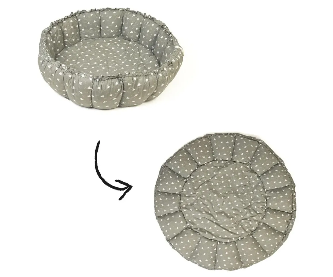 Saco Play & Go Coco Bloom Orgánico Birds