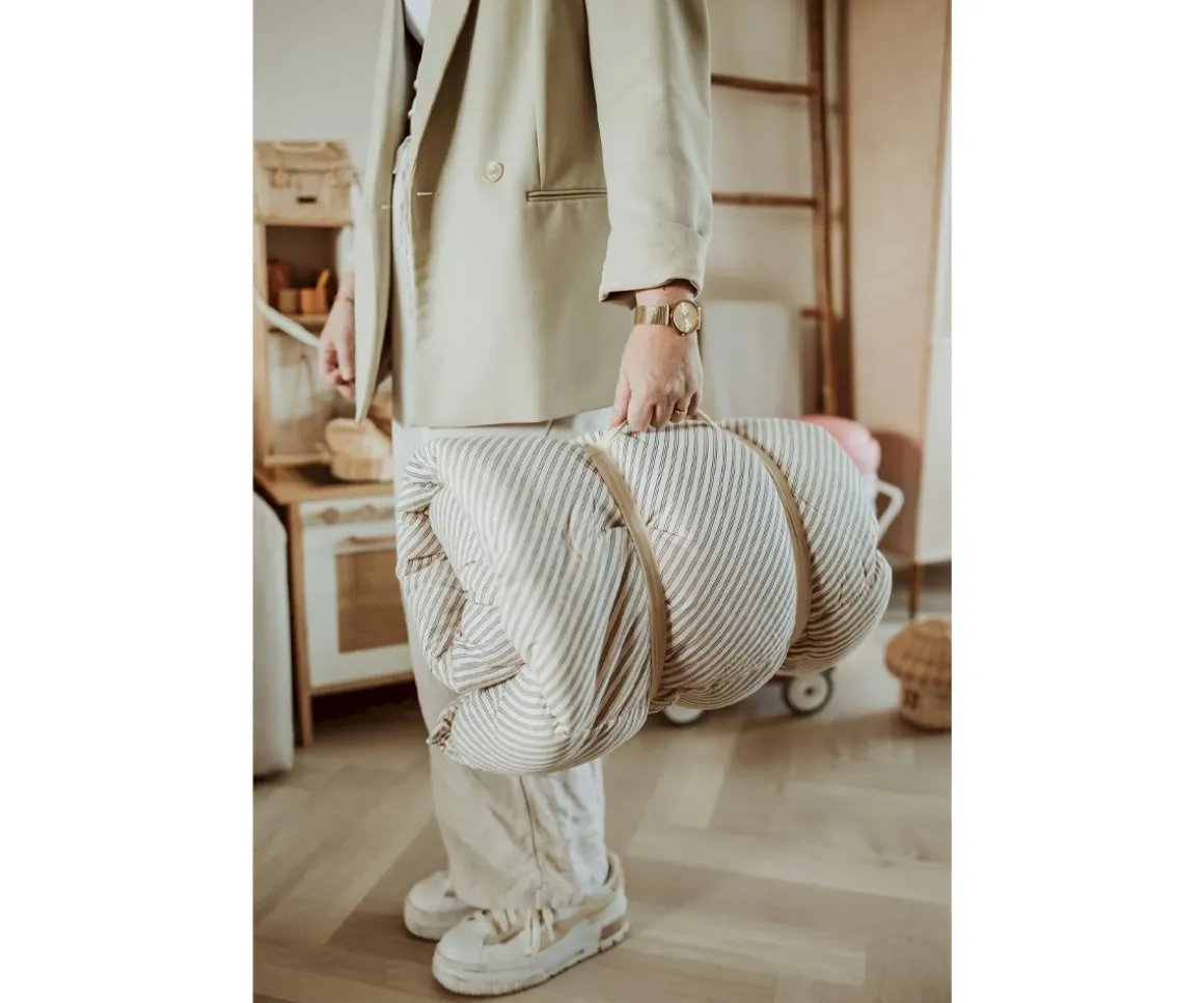 Saco Play & Go Coco Bloom Orgánico Stripes Blue