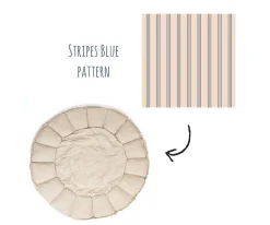 Saco Play & Go Coco Bloom Orgánico Stripes Blue