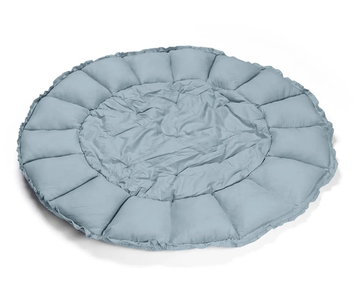 Saco Play & Go Coco Bloom Orgánico Dusty Blue