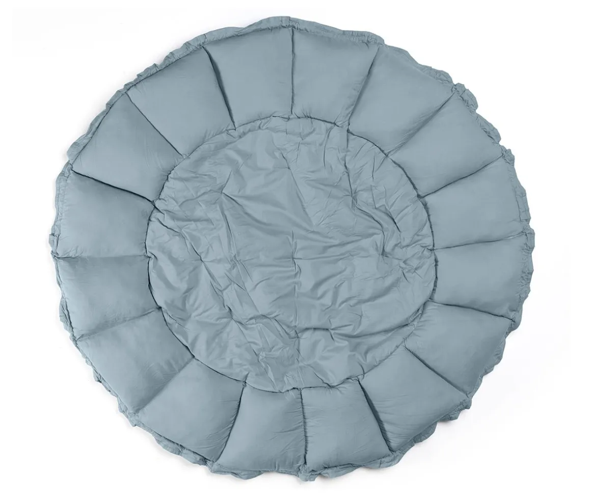 Saco Play & Go Coco Bloom Orgánico Dusty Blue