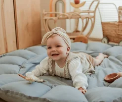 Saco Play & Go Coco Bloom Orgánico Dusty Blue