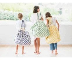 Saco Reversible Play & Go Noomad Vichy Yellow