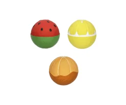 Set 3 Pelotas Sensoriales, Mordedor y Juguete de Baño Fruit Salad