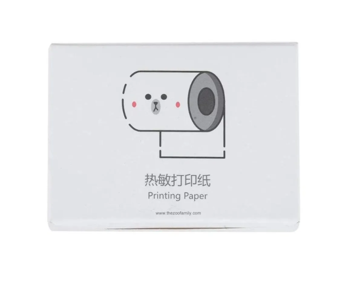 Set 3 Rollos de Papel Zoo