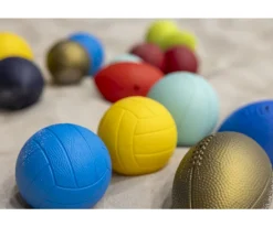 Set 5 Sports Balls Multicolor