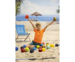 Set 5 Sports Balls Multicolor