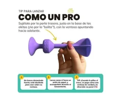 Set de 3 Dardos de Silicona con Ventosa Cherry Blossom