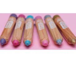 Set De 6 Lápices Maquillaje Facial Colores Magical Worlds