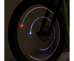 Set de 2 Luces Led para Radios de Bicicleta Space