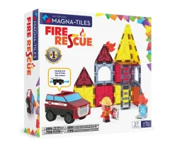 Set de Construcción Magna-Tiles Fire Rescue 27 piezas
