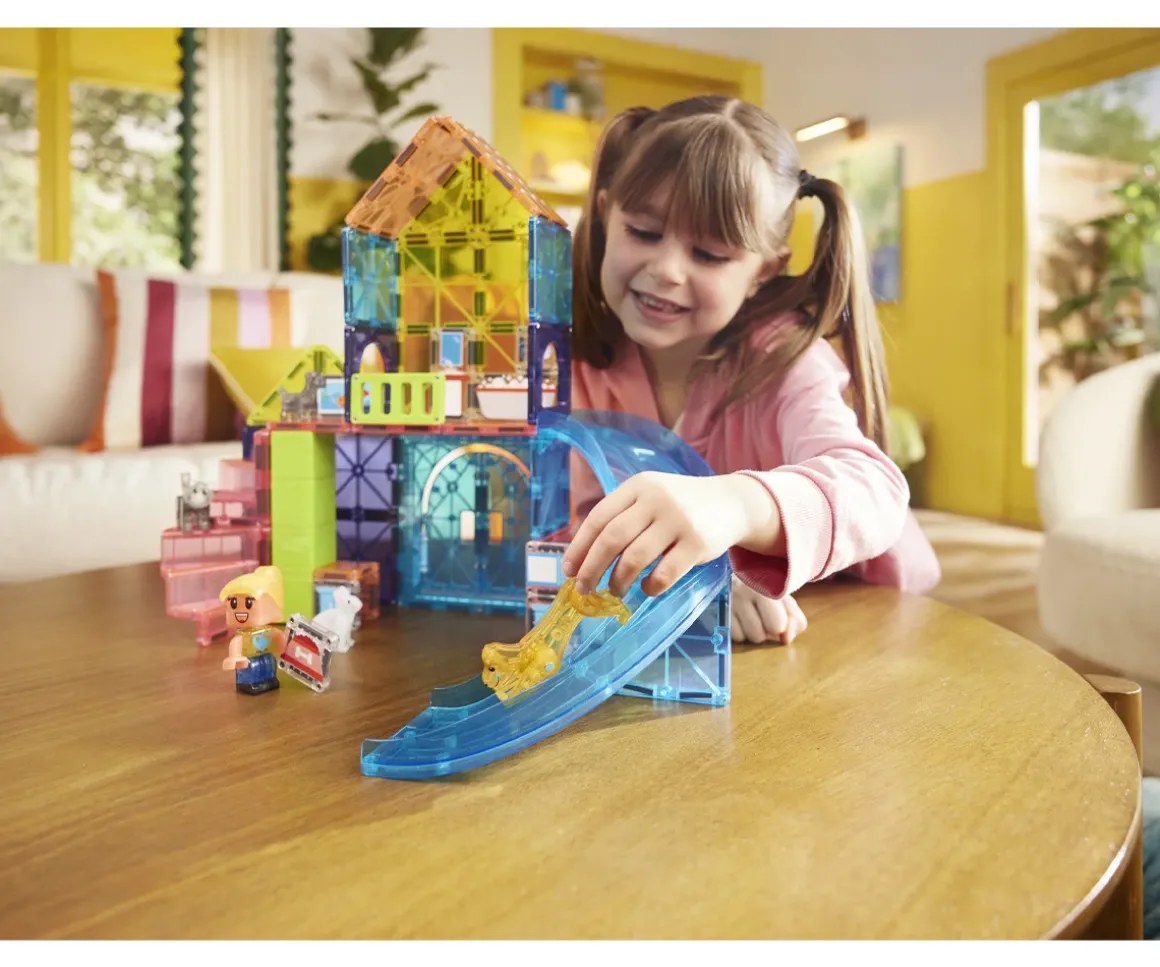 Set de Construcción Magna-Tiles Pet Playhouse 50 piezas