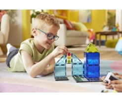 Set de Construcción Magna-Tiles Police Patrol 20 piezas