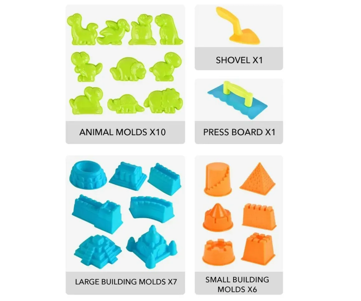 Set de Playa con Arena cinética