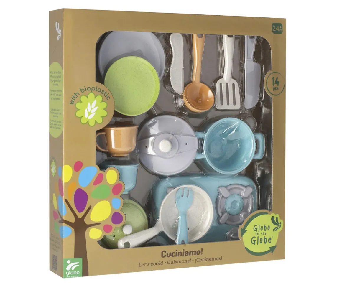 Set para Cocinar 14 Piezas de Bioplástico