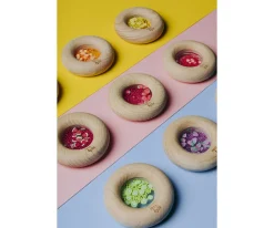 Sonajero Donut Sensorial Zanahorias